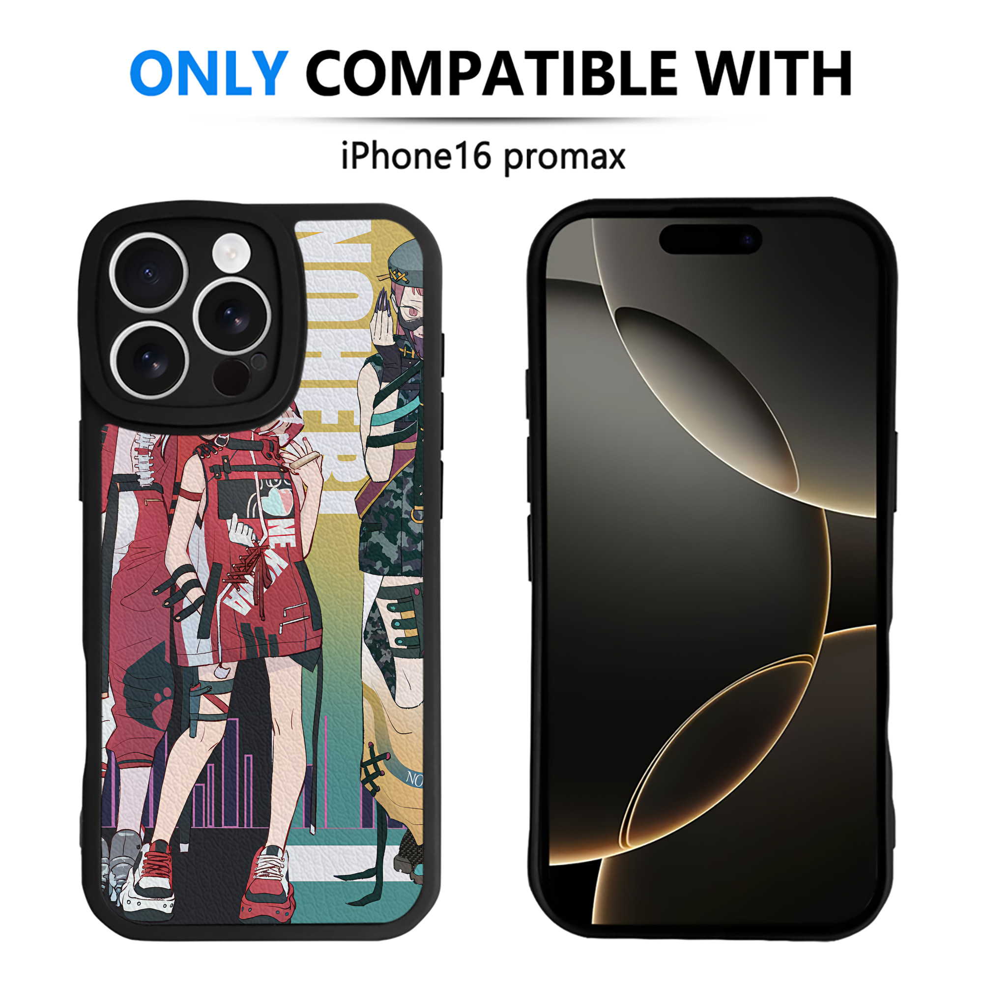 （画像用） ハイキュー!! Haikyu!! 【iPhone 16シリーズ対応】シリコンスマホケース（レザー調） 材質：シリコン